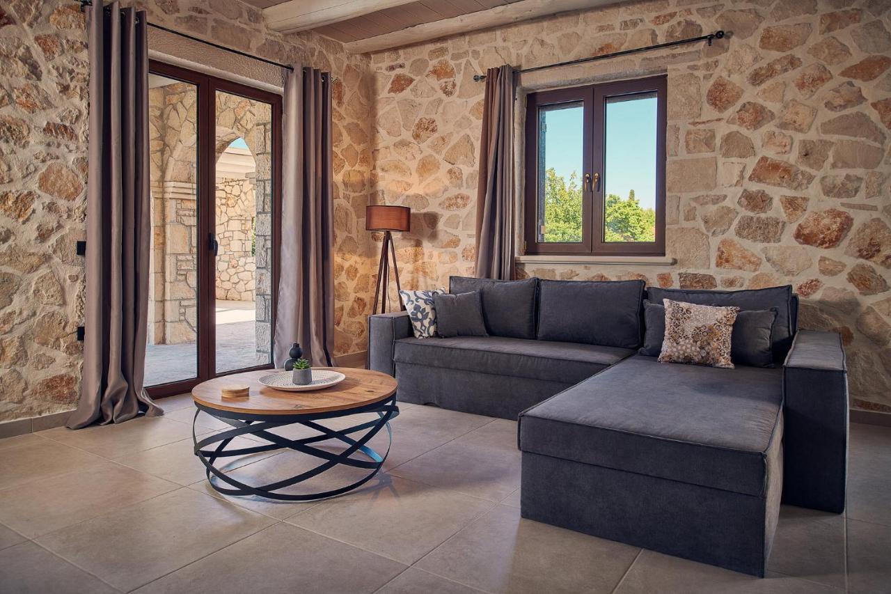 Ioanna Chateau - Luxury Stone Villa Maries  Exterior foto