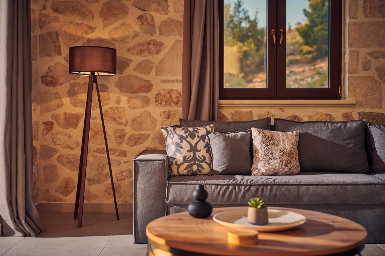 Ioanna Chateau - Luxury Stone Villa Maries  Exterior foto