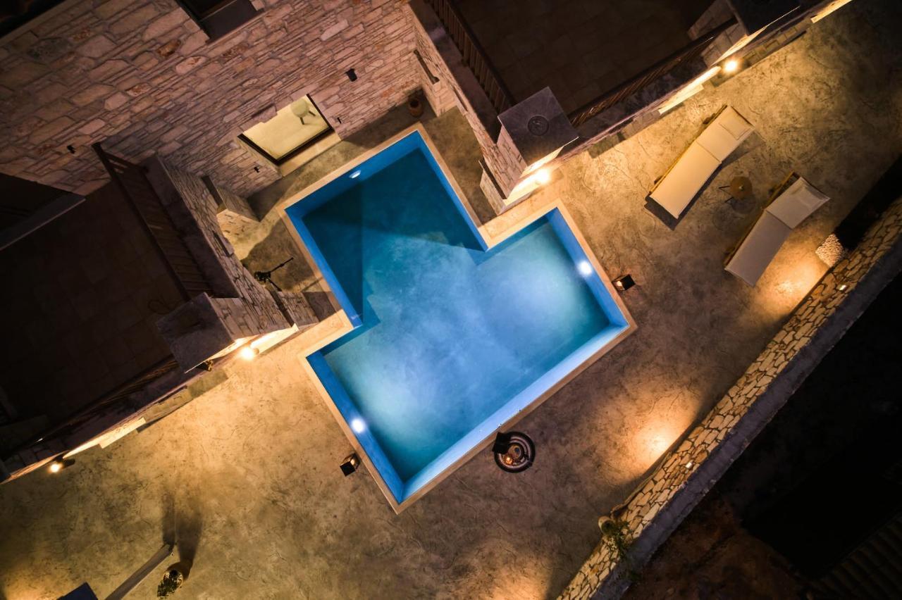 Ioanna Chateau - Luxury Stone Villa Maries  Exterior foto